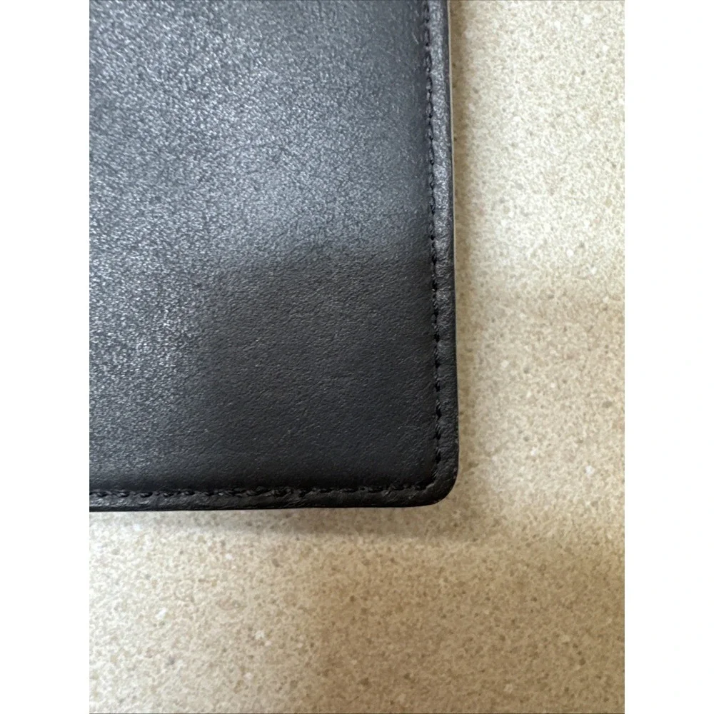 Louis Vuitton Monogram Glace Port Bié Monnaie Wallet Checkbook Cover And Atlas